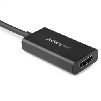 StarTech.com Adapter DisplayPort do HDMI - 4K 60Hz HDR10 Aktywny DisplayPort 1.4 do HDMI 2.0b Konwerter Wideo - 4K DP do HDMI Klucz Adaptera do Monitora/Wyświetlacza/Telewizora - Zatrzaskowe Złącze DP