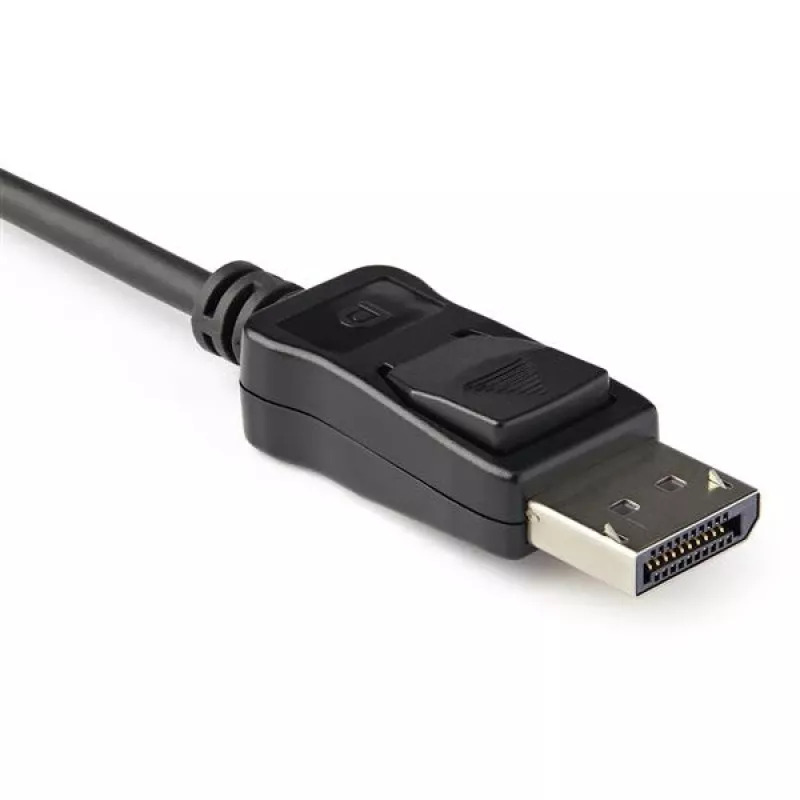 StarTech.com Adapter DisplayPort do HDMI - 4K 60Hz HDR10 Aktywny DisplayPort 1.4 do HDMI 2.0b Konwerter Wideo - 4K DP do HDMI Klucz Adaptera do Monitora/Wyświetlacza/Telewizora - Zatrzaskowe Złącze DP