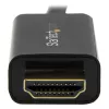 StarTech.com Kabel DisplayPort na HDMI 2 m - 4K 30 Hz - Przewód przejściówki DisplayPort na HDMI - Konwerter kabla monitora DP 1.2 na HDMI - Zatrzaskowe złącze DP - Pasywny przewód DP na HDMI