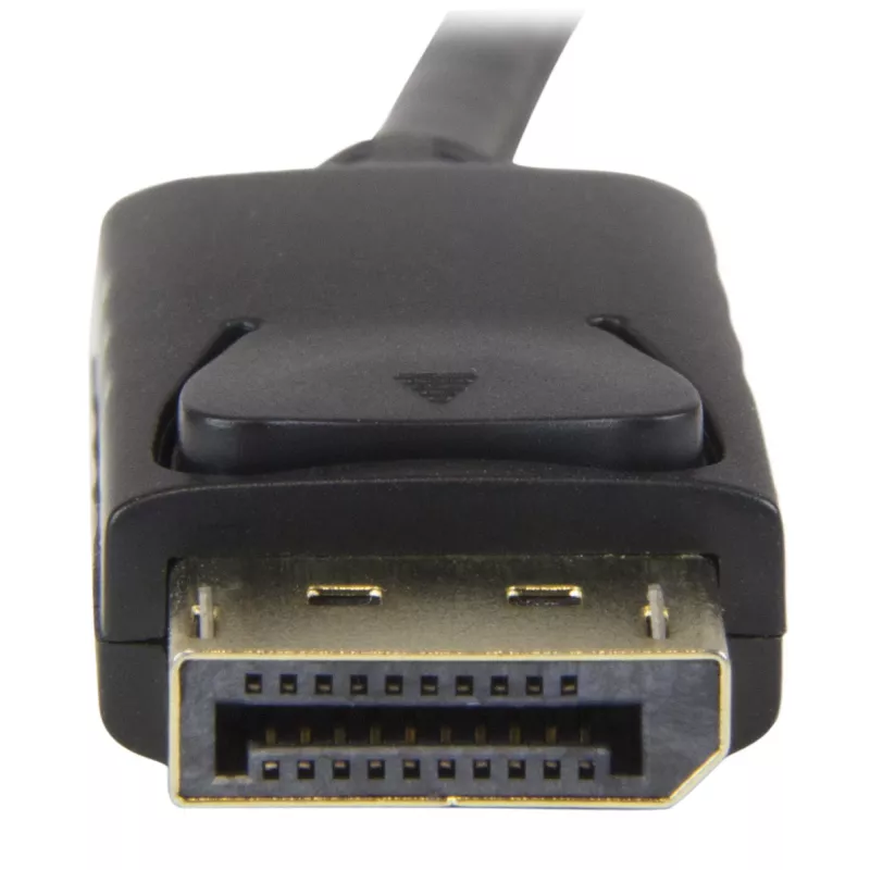 StarTech.com Kabel DisplayPort na HDMI 2 m - 4K 30 Hz - Przewód przejściówki DisplayPort na HDMI - Konwerter kabla monitora DP 1.2 na HDMI - Zatrzaskowe złącze DP - Pasywny przewód DP na HDMI