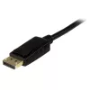 StarTech.com Kabel DisplayPort na HDMI 2 m - 4K 30 Hz - Przewód przejściówki DisplayPort na HDMI - Konwerter kabla monitora DP 1.2 na HDMI - Zatrzaskowe złącze DP - Pasywny przewód DP na HDMI