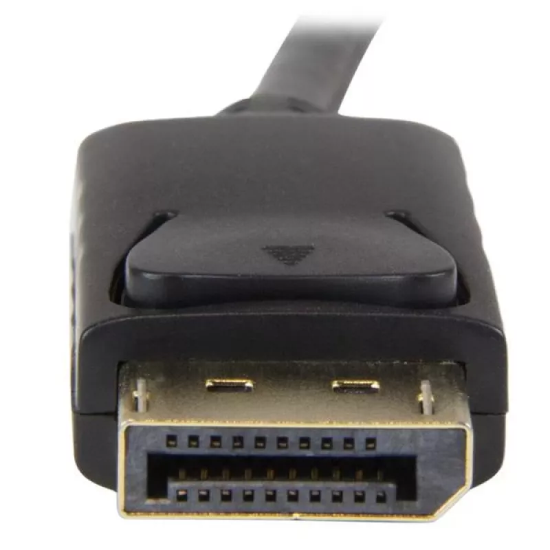 StarTech.com 10 ft (3 m) Kabel DisplayPort na HDMI – 4K 30 Hz – adapter kablowya DisplayPort na HDMI – Konwerter monitora DP 1.2 na HDMI – Zaczepowe złącze DP – Pasywny przewód DP na HDMI
