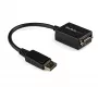 StarTech.com DisplayPort to VGA Adapter - Active DP to VGA Converter - 1080p Video - DisplayPort Certified - DP/DP++ Source to VGA Monitor adapter kablowy Dongle - Latching DP Connector