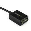 StarTech.com DisplayPort to VGA Adapter - Active DP to VGA Converter - 1080p Video - DisplayPort Certified - DP/DP++ Source to VGA Monitor adapter kablowy Dongle - Latching DP Connector