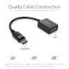 StarTech.com DisplayPort to VGA Adapter - Active DP to VGA Converter - 1080p Video - DisplayPort Certified - DP/DP++ Source to VGA Monitor adapter kablowy Dongle - Latching DP Connector