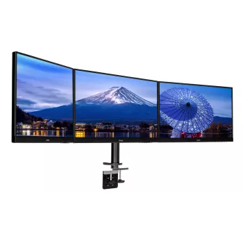 iiyama Uchwyt biurkowy 68,6 cm (27 cali) Czarny