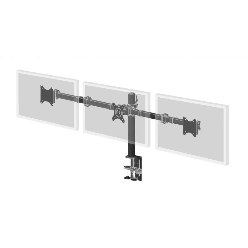 iiyama Uchwyt biurkowy 68,6 cm (27 cali) Czarny