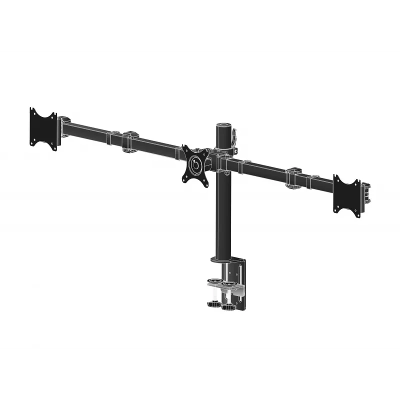 iiyama Uchwyt biurkowy 68,6 cm (27 cali) Czarny