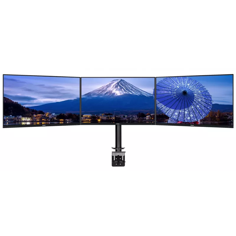 iiyama Uchwyt biurkowy 68,6 cm (27 cali) Czarny