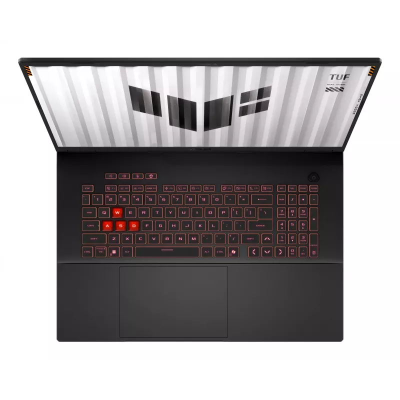ASUS TUF Gaming A18 FA808UH-S8021 AMD Ryzen™ 7 260 Laptop 45,7 cm (18 cali) WUXGA 16 GB DDR5-SDRAM 512 GB SSD NVIDIA® GeForce RTX™ 5050 Wi-Fi 6E (802.11ax) Czarny, Szary
