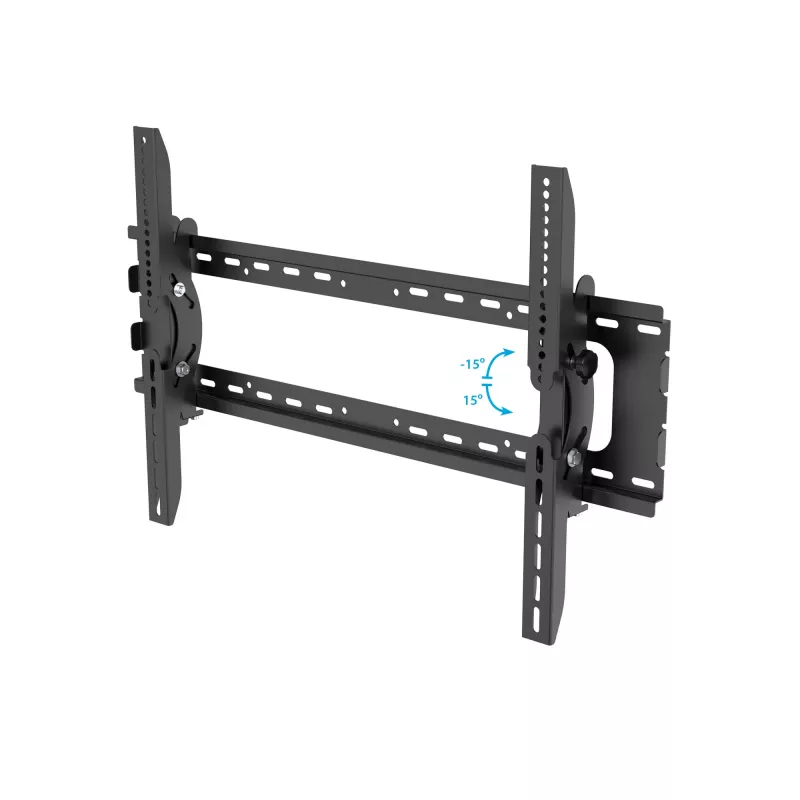 Uchwyt ścienny do telewizora płaskiego StarTech.com - odchylany, 81,3 cm (32 cale), 190,5 cm (75 cali), 75 x 75 mm, 600 x 400 mm, -15 - 15°, czarny