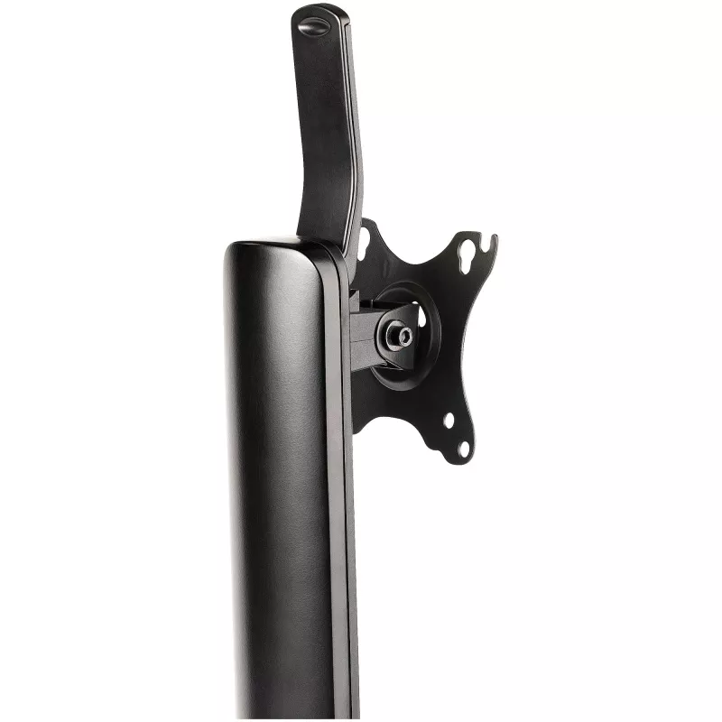 StarTech.com Wolnostojący pojedynczy uchwyt do monitora - Regulowany wysokością stojak na monitor - Do monitorów z mocowaniem VESA do 32 cali (15 funtów/7 kg) - Ergonomiczny stojak na monitor na biurko - Pochylenie/obrót/rotacja