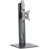 StarTech.com Wolnostojący pojedynczy uchwyt do monitora - Regulowany wysokością stojak na monitor - Do monitorów z mocowaniem VESA do 32 cali (15 funtów/7 kg) - Ergonomiczny stojak na monitor na biurko - Pochylenie/obrót/rotacja
