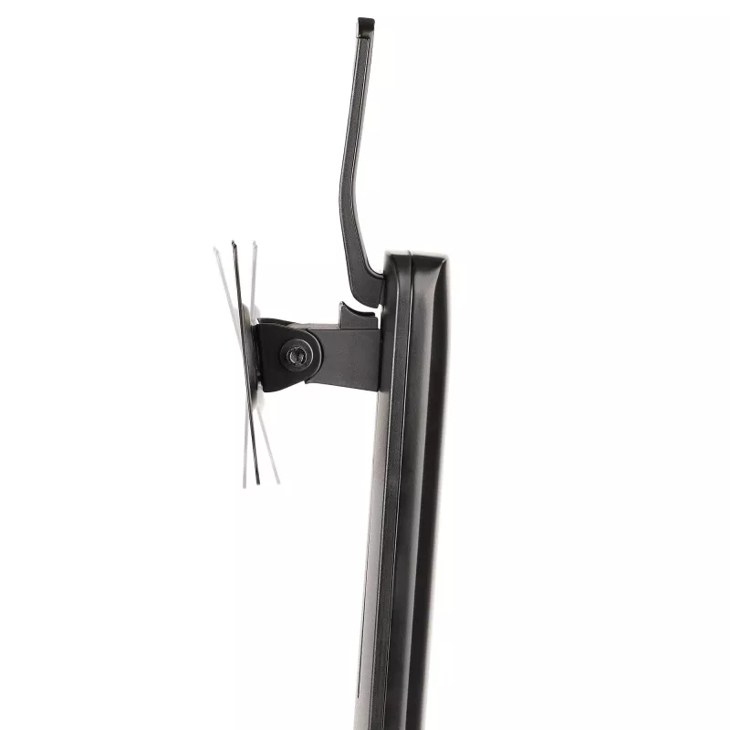 StarTech.com Wolnostojący pojedynczy uchwyt do monitora - Regulowany wysokością stojak na monitor - Do monitorów z mocowaniem VESA do 32 cali (15 funtów/7 kg) - Ergonomiczny stojak na monitor na biurko - Pochylenie/obrót/rotacja