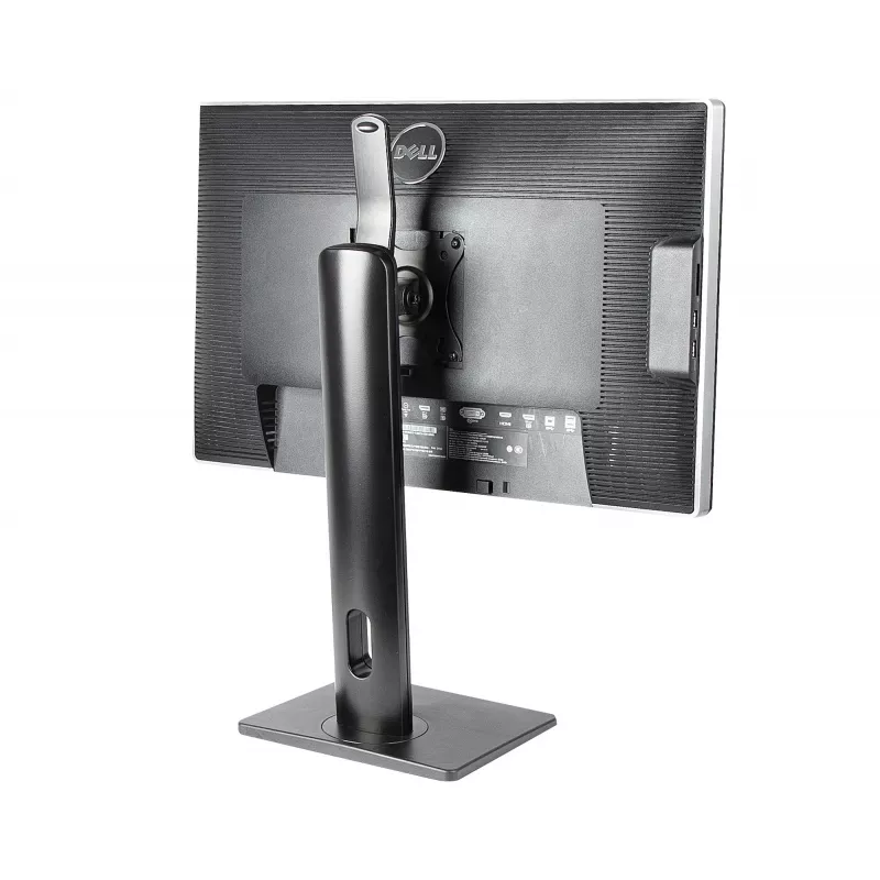 StarTech.com Wolnostojący pojedynczy uchwyt do monitora - Regulowany wysokością stojak na monitor - Do monitorów z mocowaniem VESA do 32 cali (15 funtów/7 kg) - Ergonomiczny stojak na monitor na biurko - Pochylenie/obrót/rotacja
