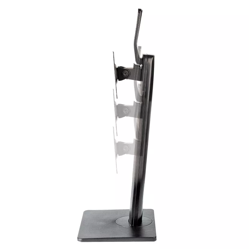 StarTech.com Wolnostojący pojedynczy uchwyt do monitora - Regulowany wysokością stojak na monitor - Do monitorów z mocowaniem VESA do 32 cali (15 funtów/7 kg) - Ergonomiczny stojak na monitor na biurko - Pochylenie/obrót/rotacja