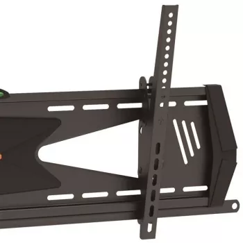 StarTech.com Niskoprofilowy uchwyt ścienny do telewizora – uchylny, 190,5 cm (75 cali), 300 x 200 mm, 800 x 400 mm, -5 – 10°, stal, czarny