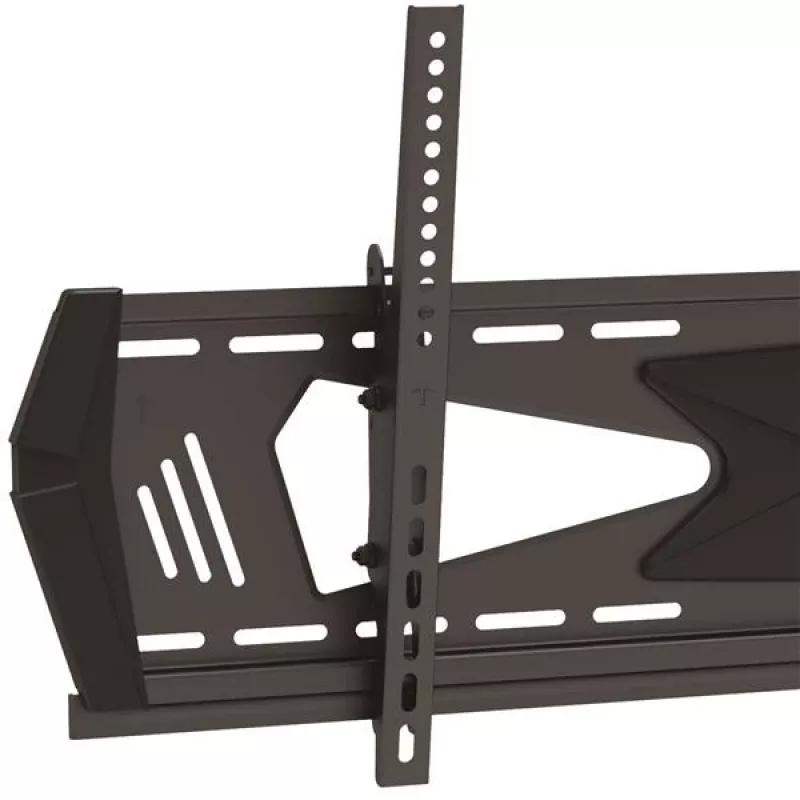 StarTech.com Niskoprofilowy uchwyt ścienny do telewizora – uchylny, 190,5 cm (75 cali), 300 x 200 mm, 800 x 400 mm, -5 – 10°, stal, czarny