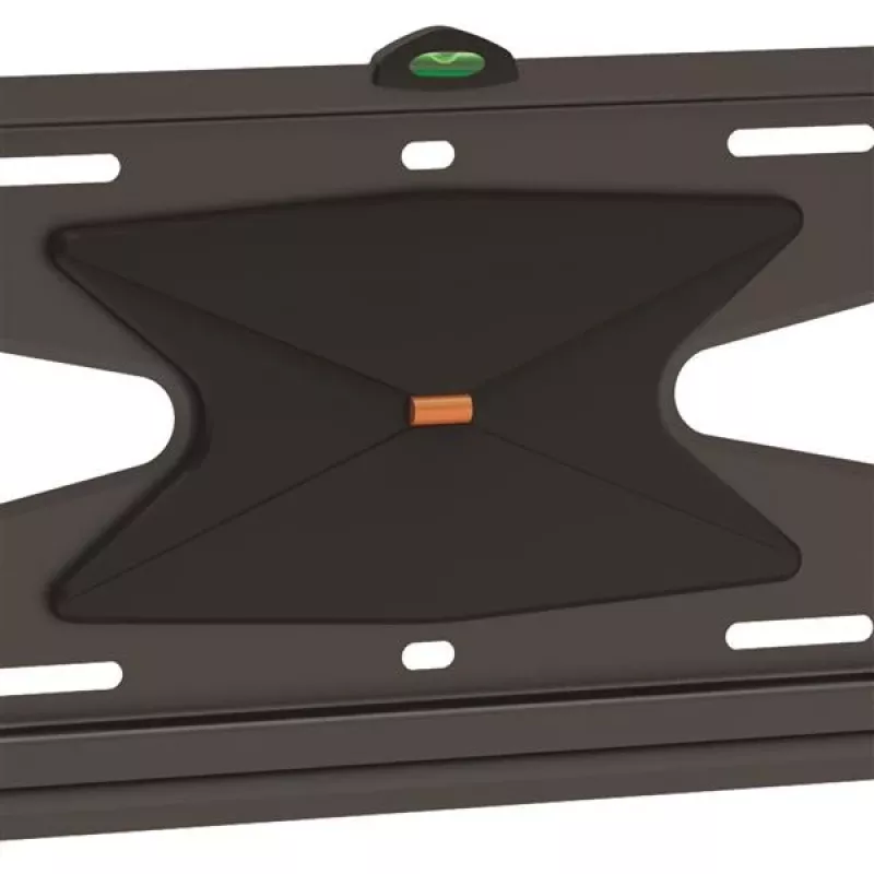 StarTech.com Niskoprofilowy uchwyt ścienny do telewizora – uchylny, 190,5 cm (75 cali), 300 x 200 mm, 800 x 400 mm, -5 – 10°, stal, czarny