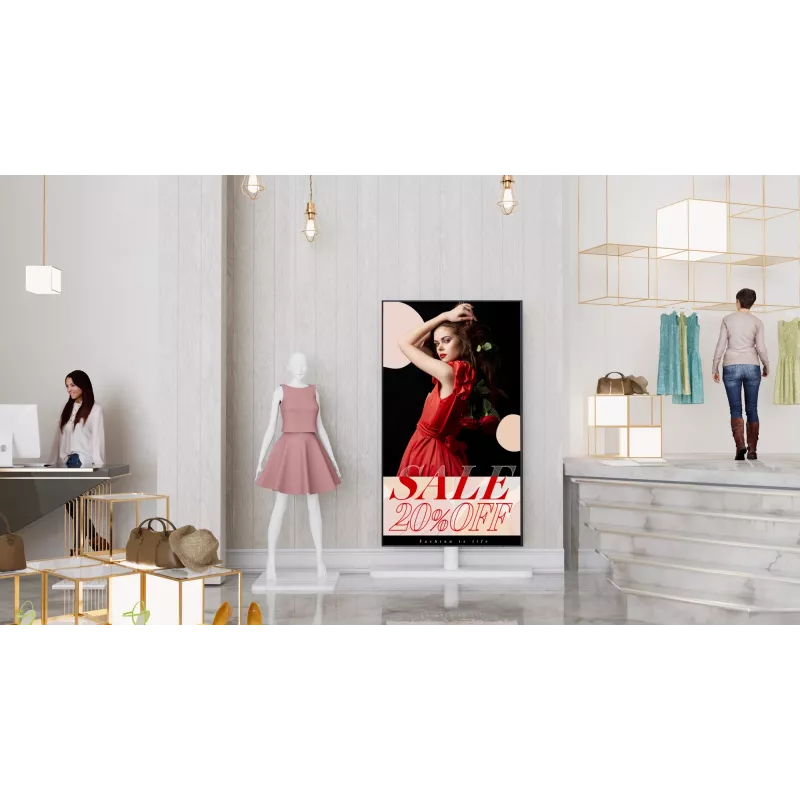 Sony FW-55BZ40L Wyświetlacz sygnalizacyjny Cyfrowy panel płaski 139,7 cm (55 cali) LCD Wi-Fi 700 cd/m² 4K Ultra HD Czarny Android 24/7