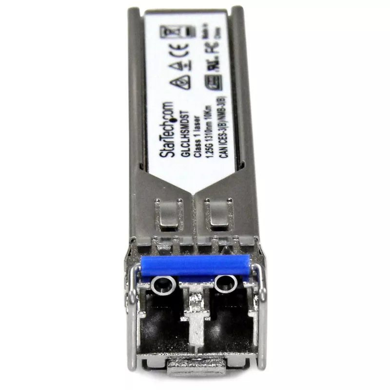 StarTech.com Moduł nadajnika SFP zgodny z Cisco GLC-LH-SMD - 1000BASE-LX/LH~Moduł SFP zgodny z Cisco GLC-LH-SMD - 1000BASE-LX/LH - 1GbE optyczny nadajnik światłowodowy jednomodowy SMF - 1GE Gigabit Ethernet SFP - LC 10 km - 1310 nm - DDM Cisco Firepower, ASR920, IE2000