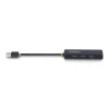 StarTech.com 4-portowy hub USB-A, 5 Gb/s, zasilany z magistrali, mały podróżny mini hub USB, rozdzielacz USB 3.0 z wieloma portami, przenośny hub USB, zabezpieczenie nadprądowe (OCP)