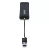 StarTech.com 4-portowy hub USB-A, 5 Gb/s, zasilany z magistrali, mały podróżny mini hub USB, rozdzielacz USB 3.0 z wieloma portami, przenośny hub USB, zabezpieczenie nadprądowe (OCP)