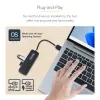 StarTech.com 4-portowy hub USB-A, 5 Gb/s, zasilany z magistrali, mały podróżny mini hub USB, rozdzielacz USB 3.0 z wieloma portami, przenośny hub USB, zabezpieczenie nadprądowe (OCP)
