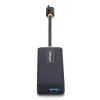 StarTech.com 4-portowy hub USB-C, 5 Gb/s, USB-C na 4x USB-A, zasilany z magistrali, kompaktowy mini hub podróżny, wieloportowy rozdzielacz USB 3.0, przenośny hub, zabezpieczenie nadprądowe