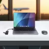 StarTech.com 4-portowy hub USB-C, 5 Gb/s, USB-C na 4x USB-A, zasilany z magistrali, kompaktowy mini hub podróżny, wieloportowy rozdzielacz USB 3.0, przenośny hub, zabezpieczenie nadprądowe
