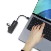 StarTech.com 4-portowy hub USB-C, 5 Gb/s, USB-C na 4x USB-A, zasilany z magistrali, kompaktowy mini hub podróżny, wieloportowy rozdzielacz USB 3.0, przenośny hub, zabezpieczenie nadprądowe