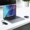 StarTech.com 4-portowy hub USB-C, 5 Gb/s, USB-C na 4x USB-A, zasilany z magistrali, kompaktowy mini hub podróżny, wieloportowy rozdzielacz USB 3.0, przenośny hub, zabezpieczenie nadprądowe