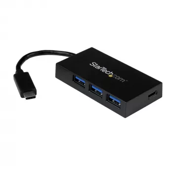 StarTech.com 4-portowy hub USB-C – USB-C na 1x USB-C i 3x USB-A – USB 3.0 Hub~4-portowy hub USB-C – USB-C na 1x USB-C i 3x USB-A – USB 3.0 Hub – 5 Gb/s