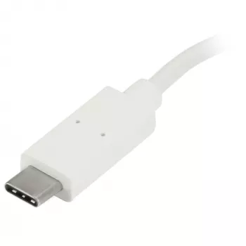 StarTech.com HB30C3A1CFBW 4-portowy hub USB-C, 1x USB-C + 3x USB-A, USB 3.0 SuperSpeed 5Gbps, przenośny, biały