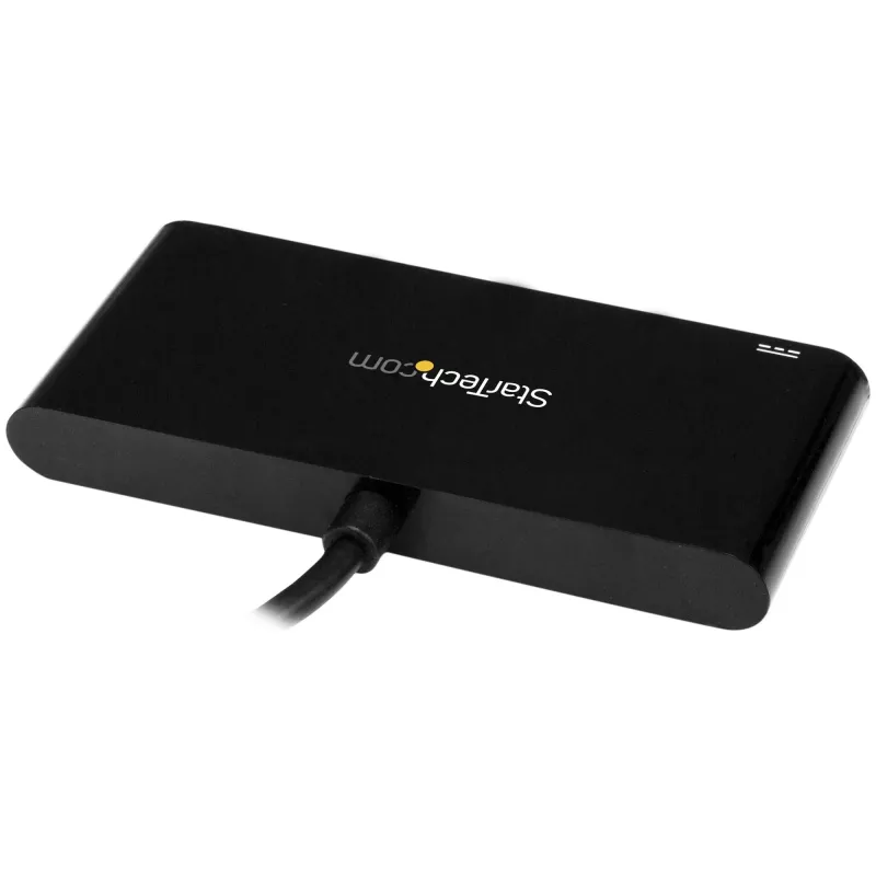 StarTech.com 4 Port USB C Hub z 4 portami USB Type-A (USB 3.0 SuperSpeed 5Gbps) – 60W Power Delivery Passthrough Charging – Adapter USB 3.2 Gen 1 do laptopa – MacBook, Dell