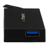 StarTech.com 4-portowy hub USB-C – hub USB Type-C z 4 portami USB-A (USB 3.0/3.1 Gen 1 SuperSpeed 5 Gb/s) – zasilanie z magistrali USB lub własne – przenośny hub USB-C na USB-A BC 1.2 z funkcją ładowania i adapterem zasilania~4-portowy hub USB-C – hub USB Type-C z 4 portami USB-A, hub USB 3.0 (5 Gb/s) – zasilanie z magistrali USB lub własne – przenośny hub USB-C na USB-A BC 1.2 z funkcją…