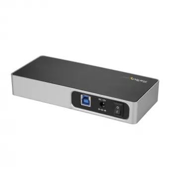 StarTech.com 7-portowy hub USB-C z portem szybkiego ładowania – USB-C na 5x USB-A i 2x USB-C (USB 3.0 SuperSpeed 5 Gb/s) – samo-zasilany hub USB 3.2 Gen 1 typ-C z zasilaczem – do laptopa/komputera stacjonarnego