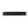 StarTech.com 7-portowy hub USB-C z portem szybkiego ładowania – USB-C na 5x USB-A i 2x USB-C (USB 3.0 SuperSpeed 5 Gb/s) – samo-zasilany hub USB 3.2 Gen 1 typ-C z zasilaczem – do laptopa/komputera stacjonarnego
