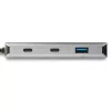 StarTech.com 4-portowy hub USB C z 2x USB A i 2x USB C - SuperSpeed 10 Gb/s USB Type-C 3.1/3.2 Gen 2 Hub - zasilany przez magistralę USB - przenośny adapter USB-C na USB Hub - aluminium - kabel 25 cm (9,8 cala) ~ 4-portowy hub USB C z 2x USB A i 2x USB C - SuperSpeed 10 Gb/s USB Type-C 3.2 Gen 2 Hub - zasilany przez magistralę USB - przenośny adapter USB-C na USB Hub - aluminium - kabel 9,8 cala…