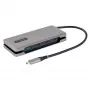 StarTech.com 4-portowy hub USB-C - 1x USB-A i 3x porty USB-C - USB 3.2 Gen 2 (10 Gb/s) - zasilany z magistrali - Hub USB-C z 12,6 cala/32 cm owijającym kablem - przenośny hub USB-C na USB-A