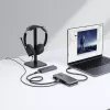 StarTech.com 4-portowy hub USB-C - 1x USB-A i 3x porty USB-C - USB 3.2 Gen 2 (10 Gb/s) - zasilany z magistrali - Hub USB-C z 12,6 cala/32 cm owijającym kablem - przenośny hub USB-C na USB-A