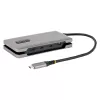 StarTech.com 4-portowy hub USB-C, 4x porty USB-C, USB 3.2 Gen 2 (10 Gb/s) – przenośny hub USB-C z przejściowym zasilaniem Power Delivery 100 W – hub USB typu C z owijanym kablem 12.6 cala/32 cm