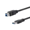 StarTech.com 4 do 4 USB 3.0 Przełącznik do współdzielenia urządzeń peryferyjnych, 5 Gbit/s, Micro-USB Type-B, Czarny, Plastik, CE, FCC, REACH, 0 - 40 °C