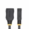 StarTech.com 6.6ft (2m) HDMI 2.0 Extension kabel, High Speed HDMI Port Saver kabel, 4K 60Hz, HDMI Male to Female Extension Adapter Cord, HDMI Extension kabel, M/F