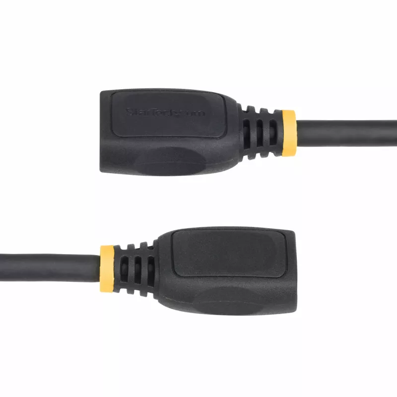 StarTech.com 6.6ft (2m) HDMI 2.0 Extension kabel, High Speed HDMI Port Saver kabel, 4K 60Hz, HDMI Male to Female Extension Adapter Cord, HDMI Extension kabel, M/F
