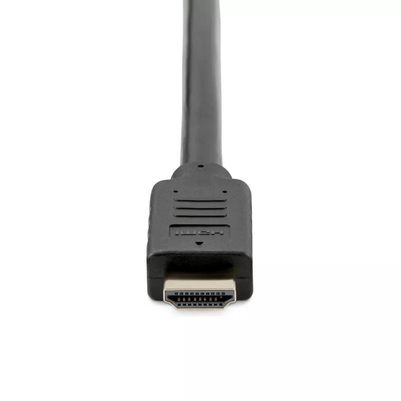 StarTech.com Kabel HDMI 2.0 o długości 15 m (50 stóp) — aktywny kabel HDMI 4K 60 Hz — klasa CL2 do instalacji w ścianie — długi, wytrzymały, szybki kabel UHD HDMI — HDR, 18 Gb/s — przewód męsko-męski — czarny