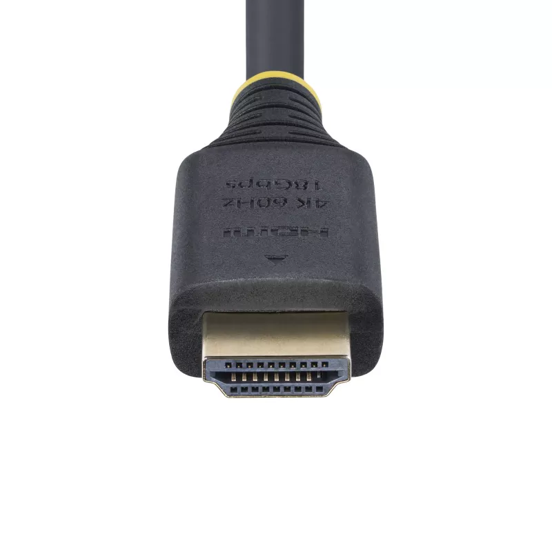 StarTech.com 1m (3.3ft) Premium Certified High Speed HDMI kabel, 4K 60Hz/1440p 144Hz, HDR10/HDCP 2.2/ARC, 18Gbps, UHD HDMI 2.0 Cord for TV/Monitor/Display, TPE Jacket