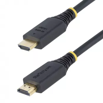 StarTech.com 30cm (1ft) przewód HDMI High Speed, 4K 60Hz/1440p 144Hz, HDR10/HDCP 2.2/ARC, 18Gbps, kabel UHD HDMI 2.0 do telewizora/monitora/wyświetlacza, płaszcz TPE