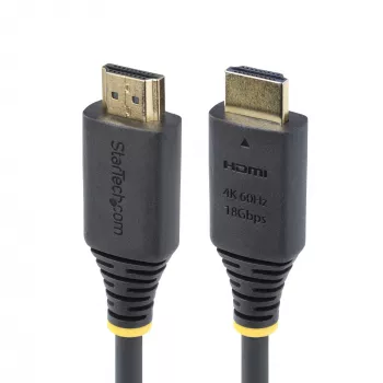 StarTech.com 4m (13ft) Premium Certified High Speed HDMI kabel, 4K 60Hz/1440p 144Hz, HDR10/HDCP 2.2/ARC, 18Gbps, UHD HDMI 2.0 Cord for TV/Monitor/Display, TPE Jacket