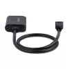 StarTech.com 2-Portowy Rozdzielacz HDMI, 4K 60Hz HDMI 2.0 Video, Rozdzielacz HDMI 4K 1 We 2 Wy, Rozdzielacz Wyświetlania/Wyjścia HDMI 1x2, HDR/HDCP, Wbudowany Kabel HDMI 20 cali (50 cm)